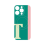 プレミアムパネル with MagSafe［ オリジナル - initial color line - T green ］
