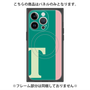 プレミアムパネル with MagSafe［ オリジナル - initial color line - T green ］