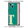 プレミアムパネル with MagSafe［ オリジナル - initial color line - T green ］