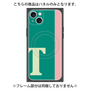 プレミアムパネル with MagSafe［ オリジナル - initial color line - T green ］