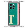 プレミアムパネル with MagSafe［ オリジナル - initial color line - T green ］