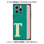 プレミアムパネル with MagSafe［ オリジナル - initial color line - T green ］