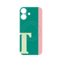 プレミアムパネル with MagSafe［ オリジナル - initial color line - T green ］