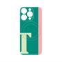 プレミアムパネル with MagSafe［ オリジナル - initial color line - T green ］