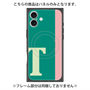 プレミアムパネル with MagSafe［ オリジナル - initial color line - T green ］