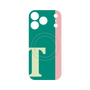 プレミアムパネル with MagSafe［ オリジナル - initial color line - T green ］