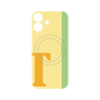プレミアムパネル with MagSafe［ オリジナル - initial color line - T yellow ］