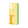 プレミアムパネル with MagSafe［ オリジナル - initial color line - T yellow ］