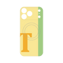 プレミアムパネル with MagSafe［ オリジナル - initial color line - T yellow ］