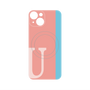 プレミアムパネル with MagSafe［ オリジナル - initial color line - U pink ］