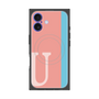 プレミアムパネル with MagSafe［ オリジナル - initial color line - U pink ］