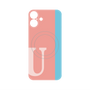 プレミアムパネル with MagSafe［ オリジナル - initial color line - U pink ］