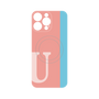 プレミアムパネル with MagSafe［ オリジナル - initial color line - U pink ］