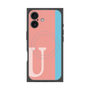 プレミアムパネル with MagSafe［ オリジナル - initial color line - U pink ］