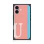 プレミアムパネル with MagSafe［ オリジナル - initial color line - U pink ］
