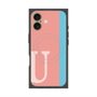プレミアムパネル with MagSafe［ オリジナル - initial color line - U pink ］