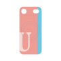 プレミアムパネル with MagSafe［ オリジナル - initial color line - U pink ］