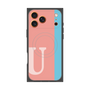 プレミアムパネル with MagSafe［ オリジナル - initial color line - U pink ］