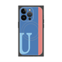 プレミアムパネル with MagSafe［ オリジナル - initial color line - U blue ］
