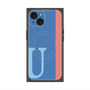プレミアムパネル with MagSafe［ オリジナル - initial color line - U blue ］