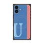 プレミアムパネル with MagSafe［ オリジナル - initial color line - U blue ］