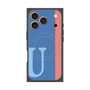 プレミアムパネル with MagSafe［ オリジナル - initial color line - U blue ］