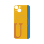 プレミアムパネル with MagSafe［ オリジナル - initial color line - U orange ］