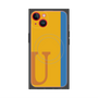 プレミアムパネル with MagSafe［ オリジナル - initial color line - U orange ］