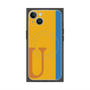 プレミアムパネル with MagSafe［ オリジナル - initial color line - U orange ］