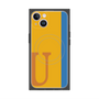 プレミアムパネル with MagSafe［ オリジナル - initial color line - U orange ］