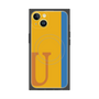 プレミアムパネル with MagSafe［ オリジナル - initial color line - U orange ］