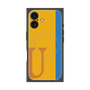 プレミアムパネル with MagSafe［ オリジナル - initial color line - U orange ］