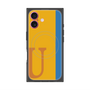 プレミアムパネル with MagSafe［ オリジナル - initial color line - U orange ］