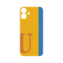プレミアムパネル with MagSafe［ オリジナル - initial color line - U orange ］