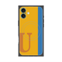 プレミアムパネル with MagSafe［ オリジナル - initial color line - U orange ］