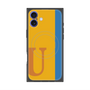 プレミアムパネル with MagSafe［ オリジナル - initial color line - U orange ］