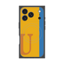 プレミアムパネル with MagSafe［ オリジナル - initial color line - U orange ］