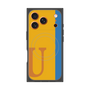 プレミアムパネル with MagSafe［ オリジナル - initial color line - U orange ］