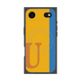 プレミアムパネル with MagSafe［ オリジナル - initial color line - U orange ］