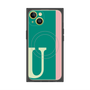 プレミアムパネル with MagSafe［ オリジナル - initial color line - U green ］