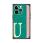 プレミアムパネル with MagSafe［ オリジナル - initial color line - U green ］