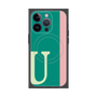 プレミアムパネル with MagSafe［ オリジナル - initial color line - U green ］