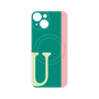 プレミアムパネル with MagSafe［ オリジナル - initial color line - U green ］