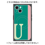 プレミアムパネル with MagSafe［ オリジナル - initial color line - U green ］