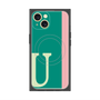 プレミアムパネル with MagSafe［ オリジナル - initial color line - U green ］