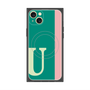 プレミアムパネル with MagSafe［ オリジナル - initial color line - U green ］