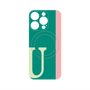 プレミアムパネル with MagSafe［ オリジナル - initial color line - U green ］