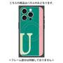プレミアムパネル with MagSafe［ オリジナル - initial color line - U green ］