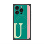 プレミアムパネル with MagSafe［ オリジナル - initial color line - U green ］