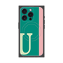 プレミアムパネル with MagSafe［ オリジナル - initial color line - U green ］